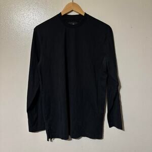 Adidas Y-3 Yohji Yamamoto Black Long Sleeve Shirt Size Men’s XS